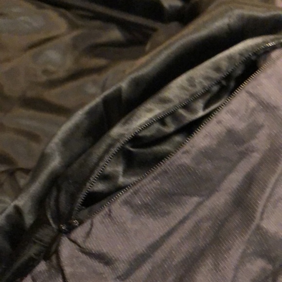 Laundry By Shelli Segal Plum Puffer Jacket Hood M - Picture 8 of 8